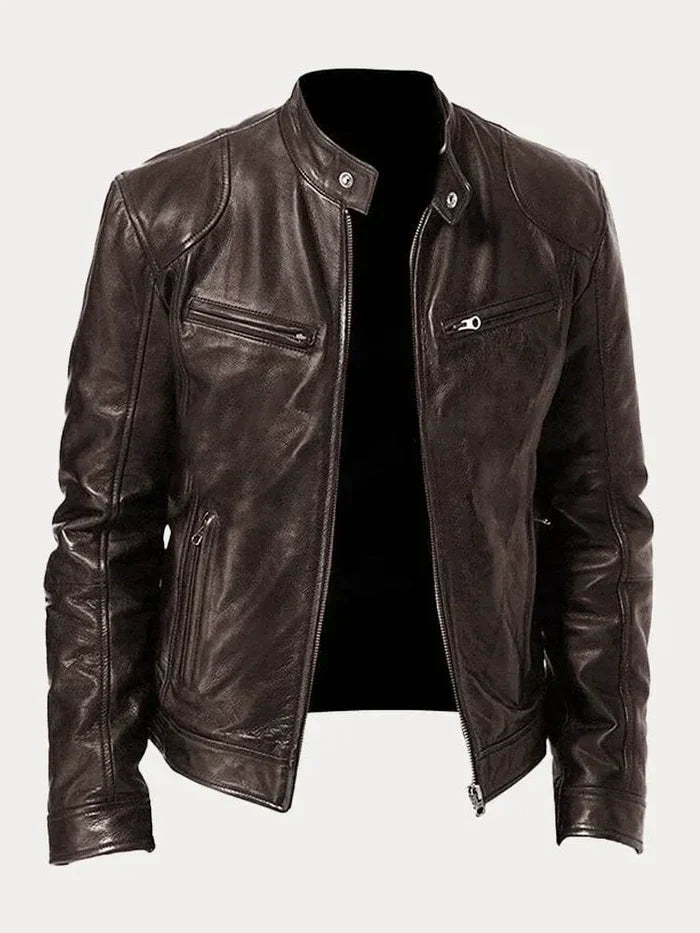 Edmond - Chaqueta de Cuero Atemporal