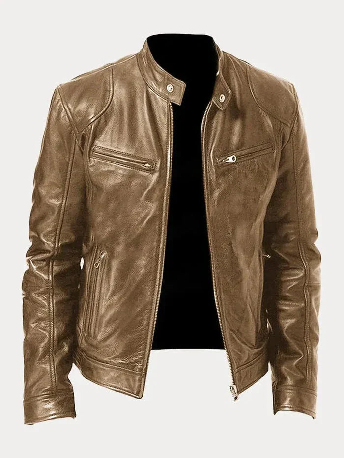 Edmond - Chaqueta de Cuero Atemporal