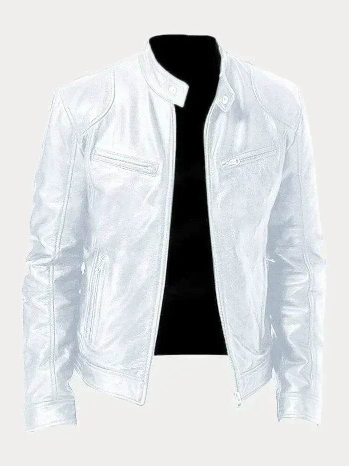 Edmond - Chaqueta de Cuero Atemporal