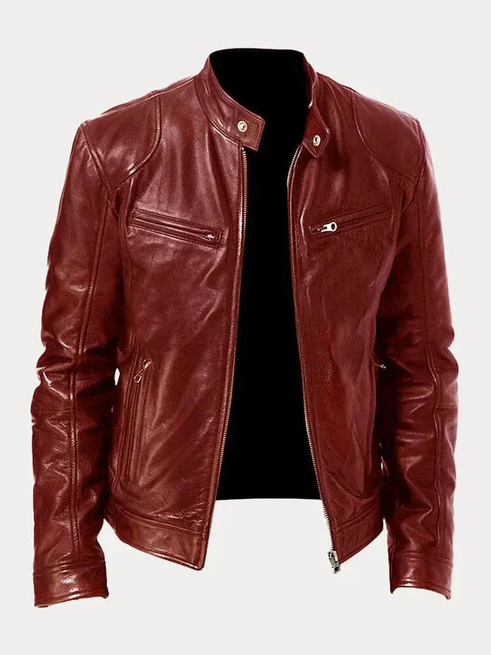 Edmond - Chaqueta de Cuero Atemporal