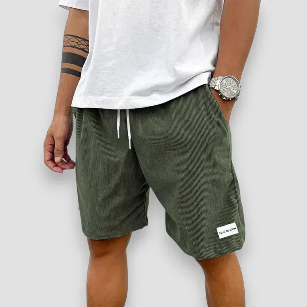 Emil - Shorts de Pana Casual Premium