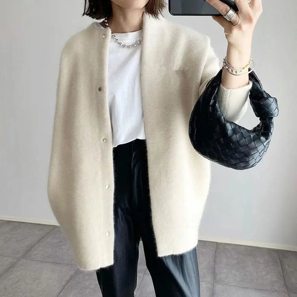 Valérie - Cardigan Élégant Haut de Gamme