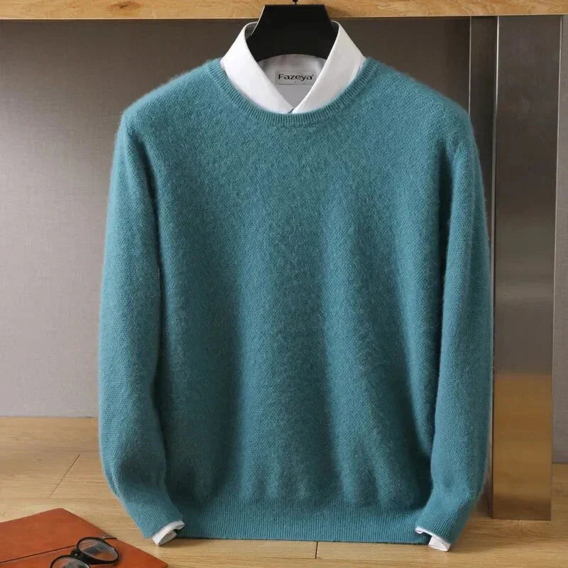 Albert - Pull Classique Col Rond en Cachemire