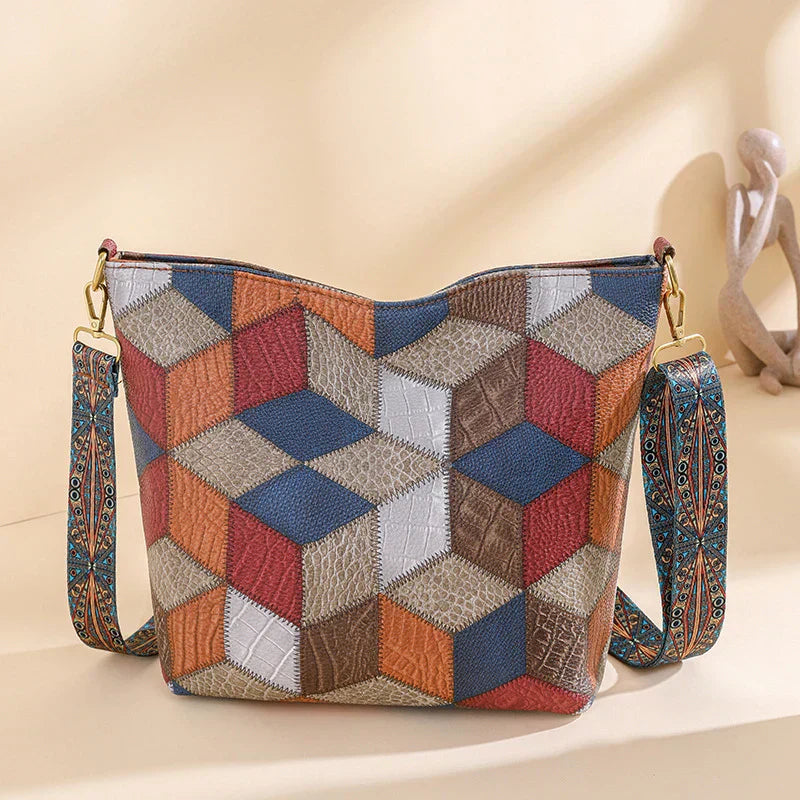 Alaia - Elegant Håndlavet Læder Crossbody Taske
