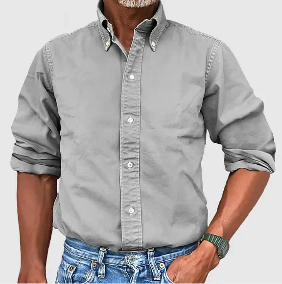 Pieter - Camisa Clásica de Algodón de Alta Calidad