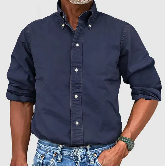 Pieter - Camisa Clásica de Algodón de Alta Calidad