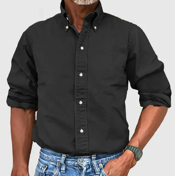 Pieter - Camisa Clásica de Algodón de Alta Calidad