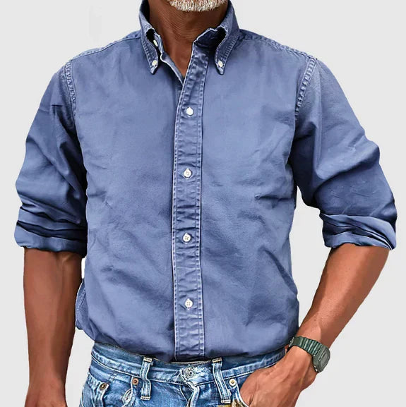 Pieter - Camisa Clásica de Algodón de Alta Calidad