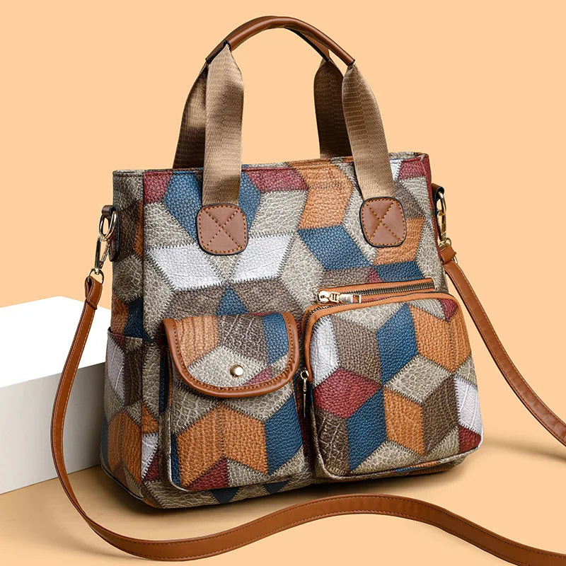 Abby - Elegant Håndlavet Læder Crossbody Taske