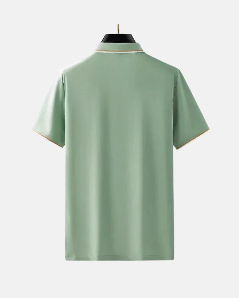Gaultier - Polo de Manga Corta de Seda Prestige