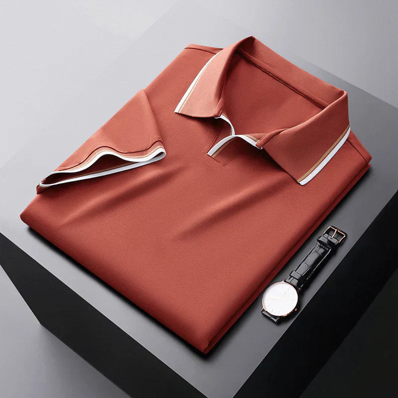 Gaultier - Polo de Manga Corta de Seda Prestige