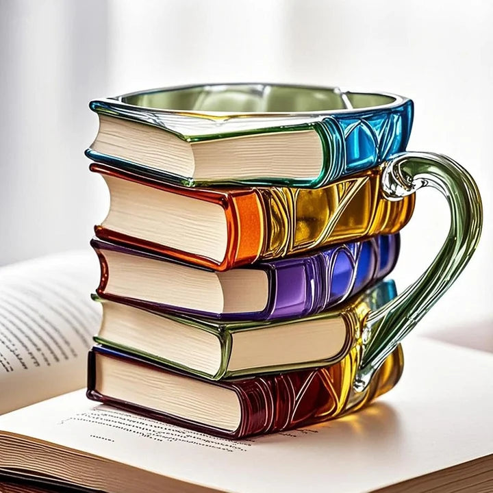 BogMug™ - Bogdesign Krus i Hærdet Glas