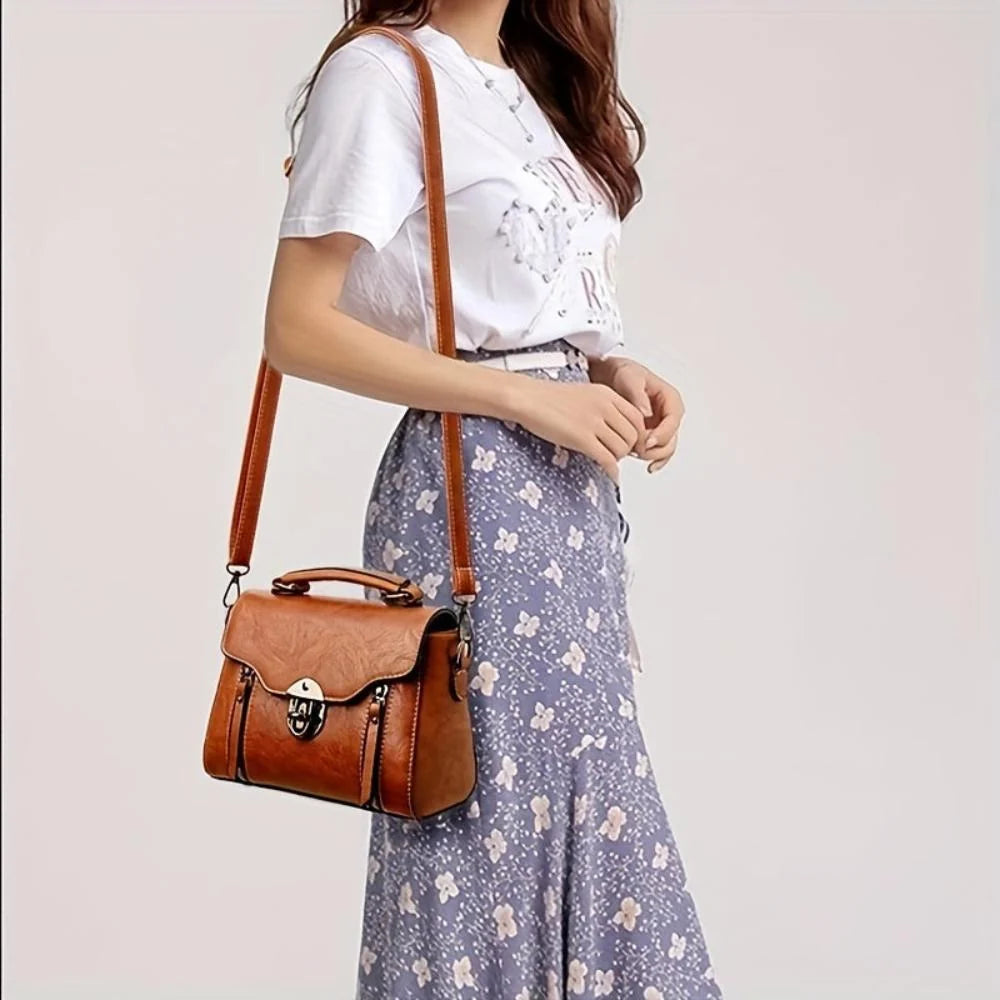 Karin - Bolso Bandolera de Cuero Moderno