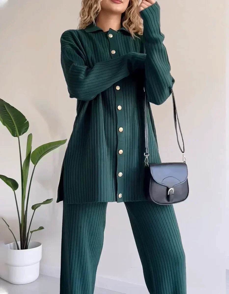 Natacha - Ensemble Thermique Uni Élégant