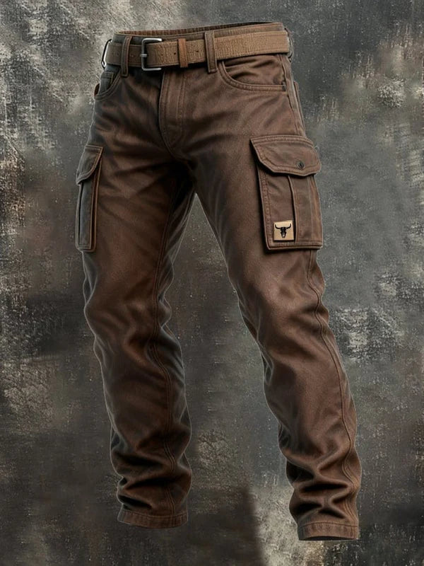 Dean - Pantalón Cargo Versátil de Algodón Reforzado Resistente