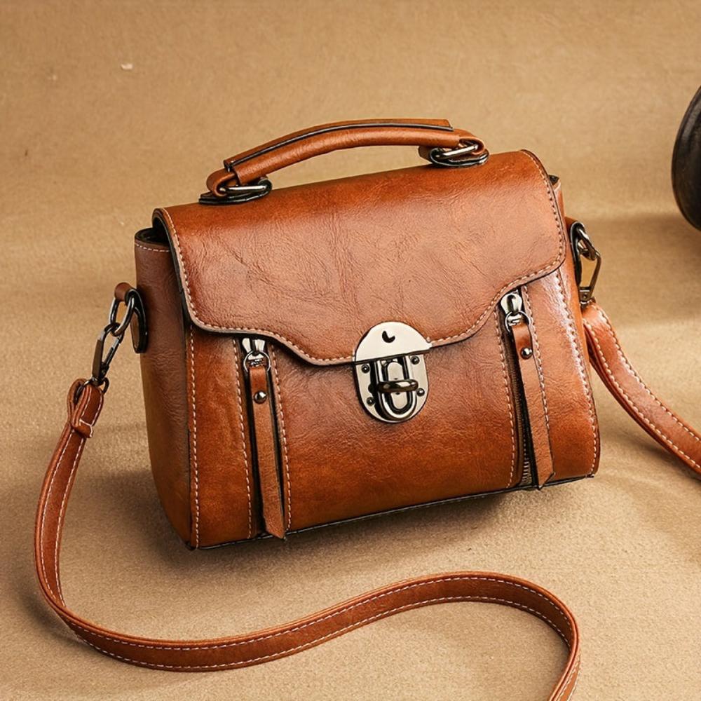Karin - Bolso Bandolera de Cuero Moderno