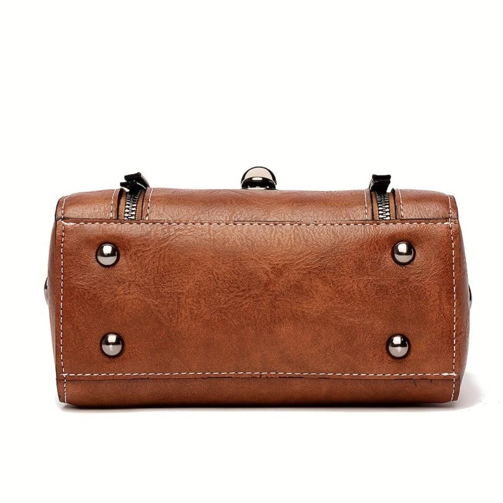 Karin - Bolso Bandolera de Cuero Moderno