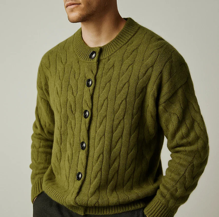 Lohan - Cardigan Chic en Maille Torsadé