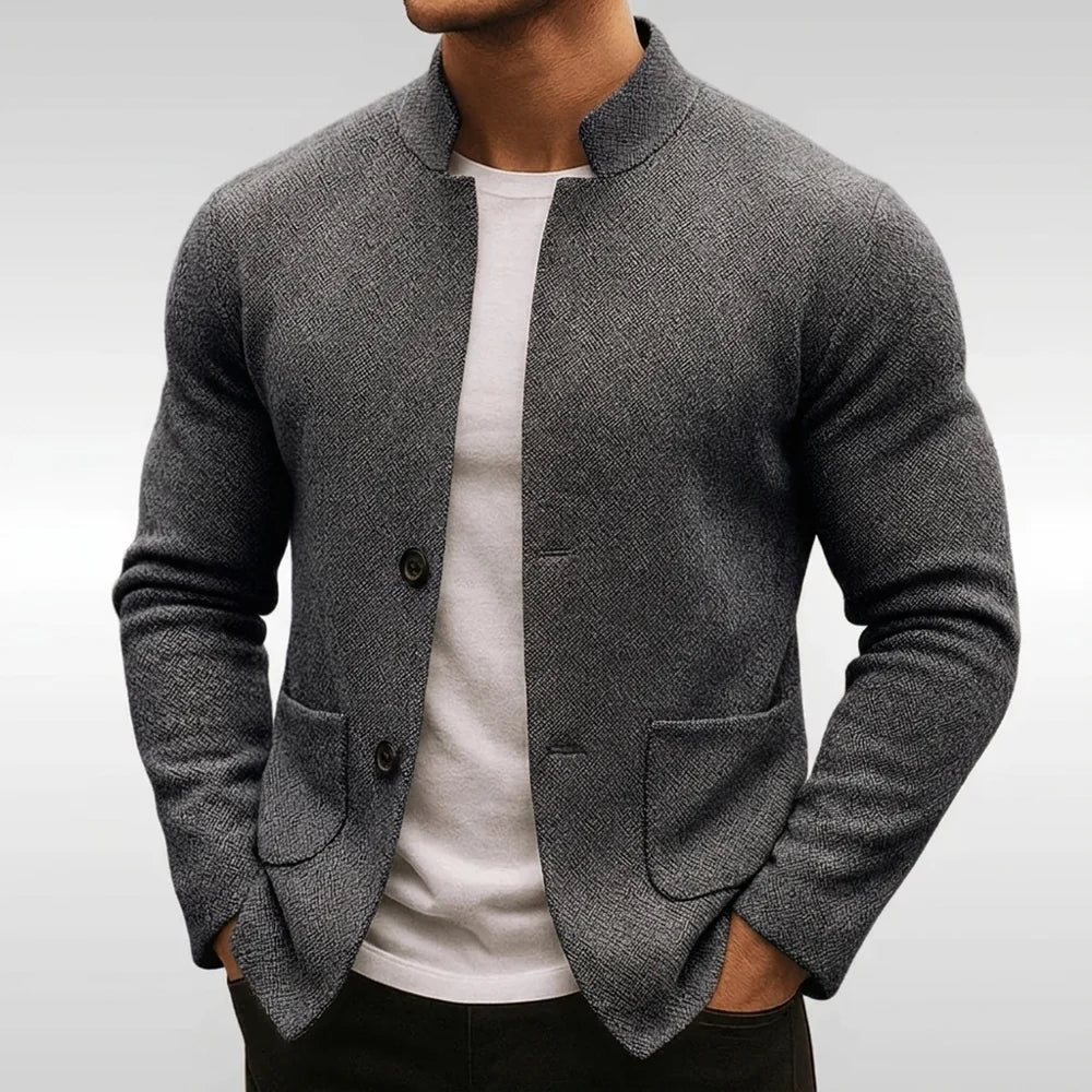 Eliam - Blazer Elegante de Punto Texturizado Premium