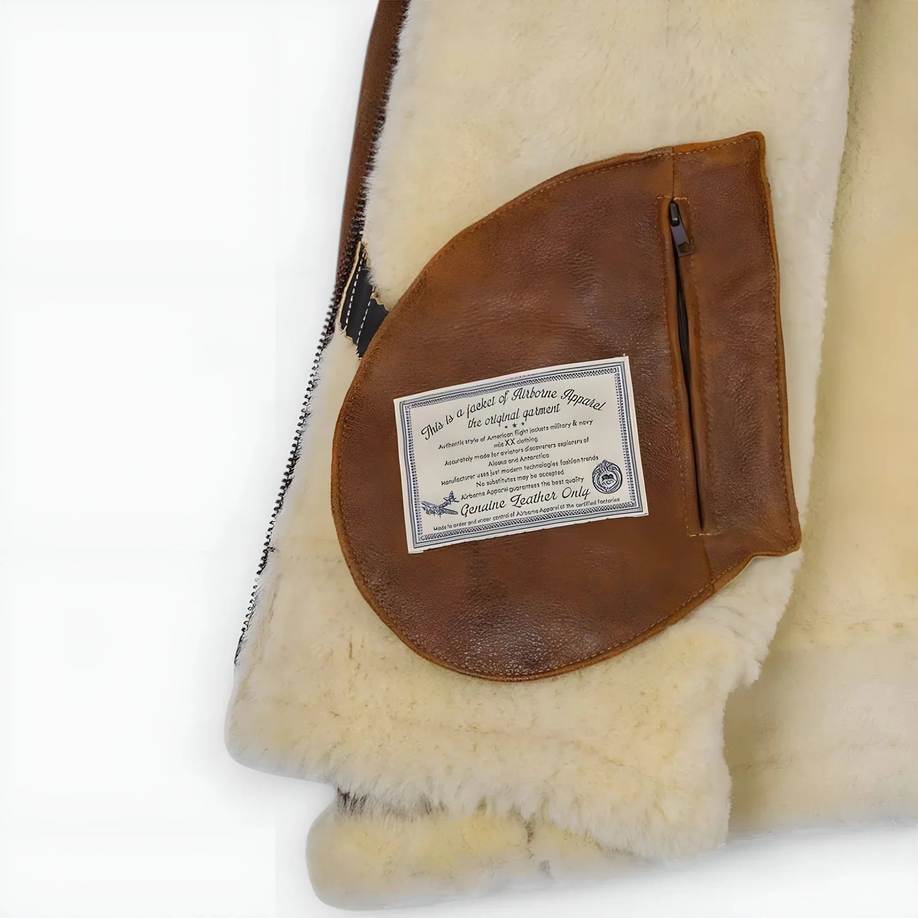 Arsen - Abrigo de Invierno de Alta Moda de Cuero con Capucha y Piel