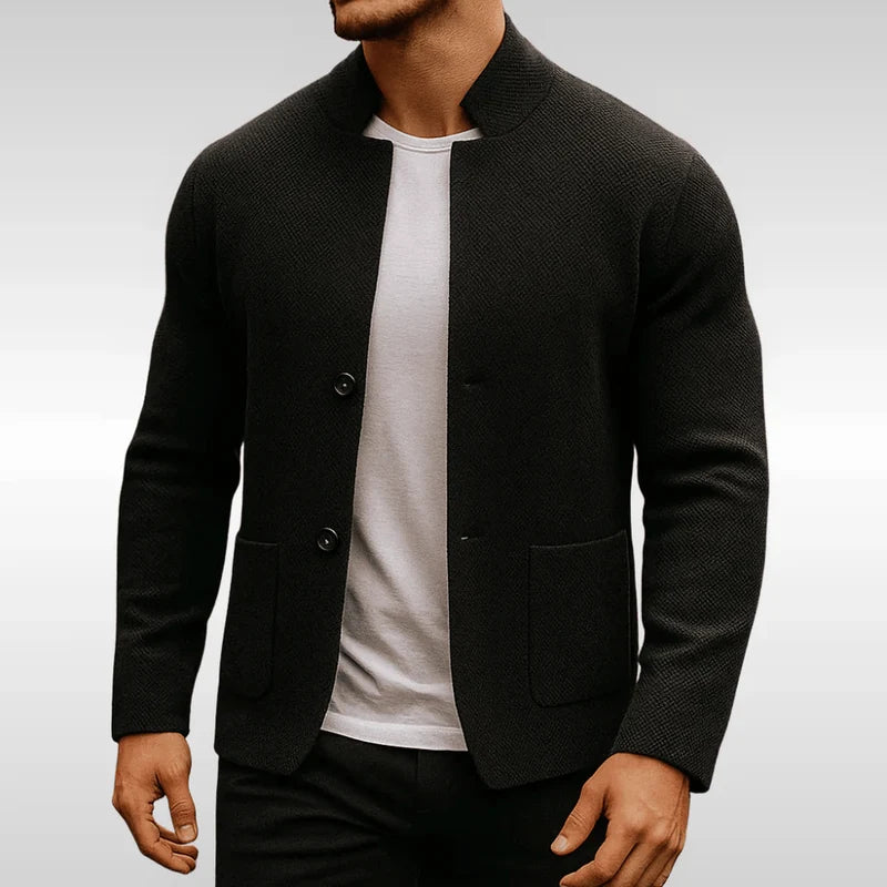 Eliam - Blazer Elegante de Punto Texturizado Premium