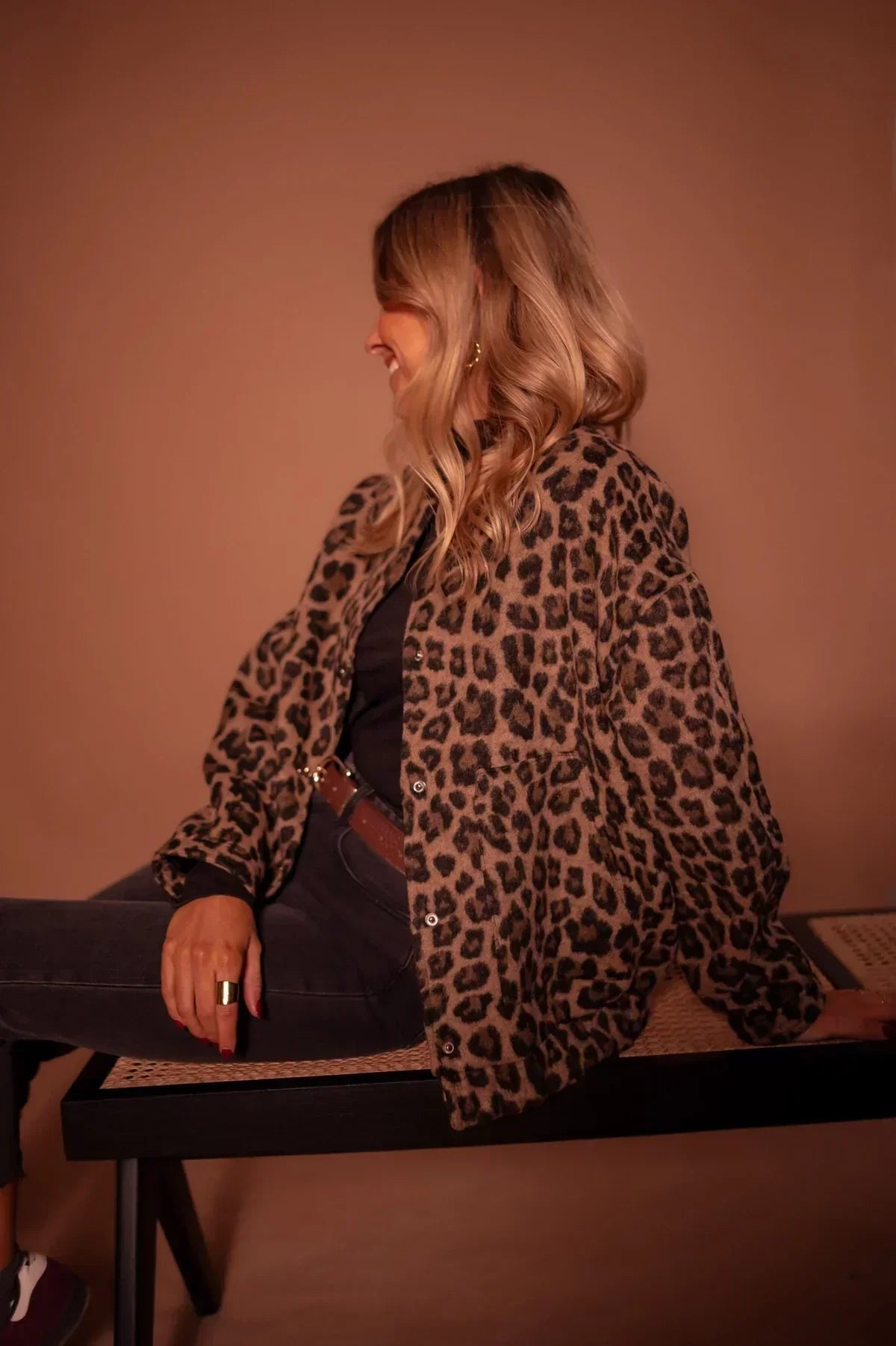 Vicky - Trendová Leopardia Bunda Prémiovej Kvality