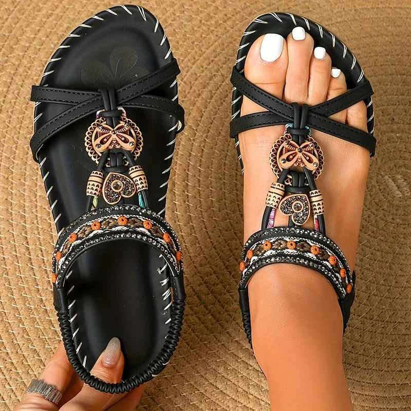Thelma - Lette Komfortable Boheme Sandaler