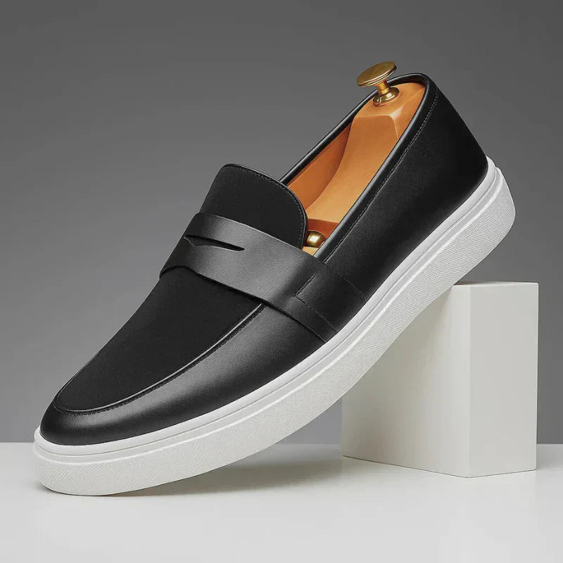 Barthel - Élégants Mocassins Épurés Cuir et Daim