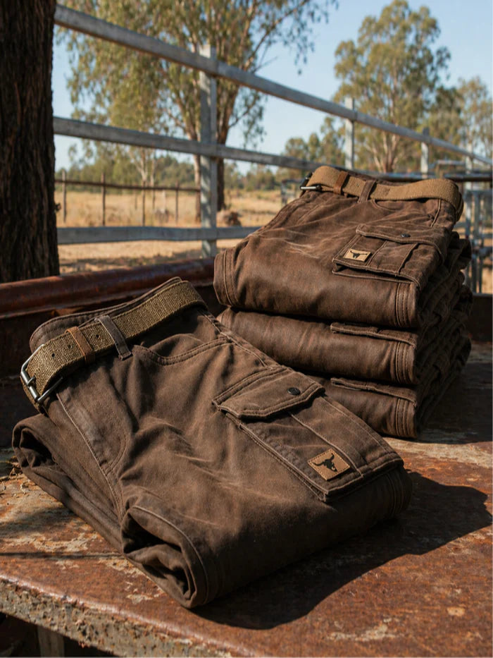 Dean - Pantalón Cargo Versátil de Algodón Reforzado Resistente