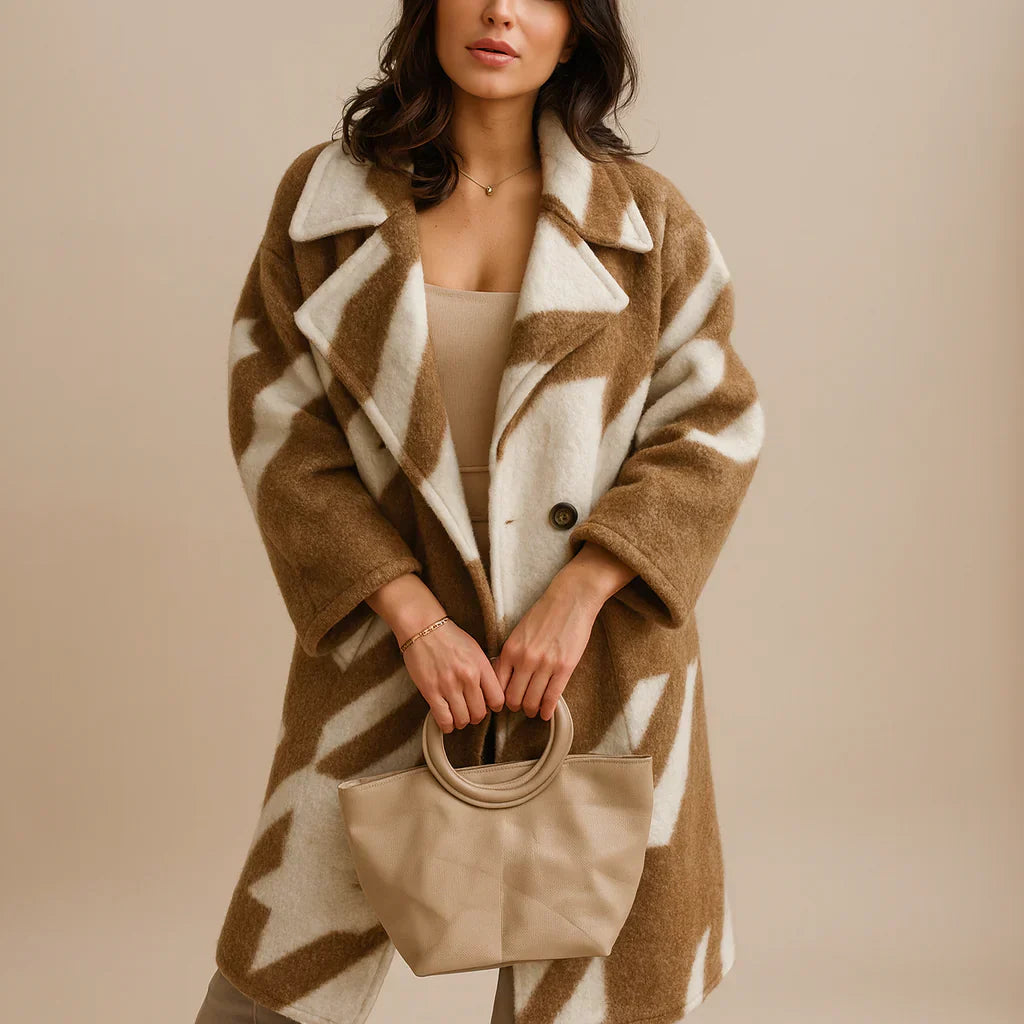 Alisiya - Manteau en Laine Collection Arty