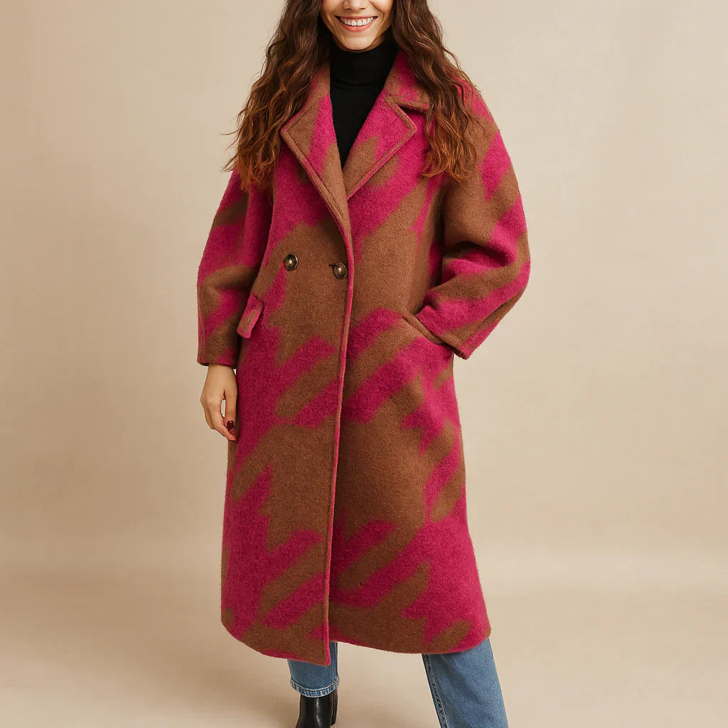 Alisiya - Manteau en Laine Collection Arty